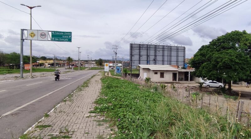 Terreno alugar 6.000m²- R$3.000,00-Rod. Estruturante- Caucaia- CE